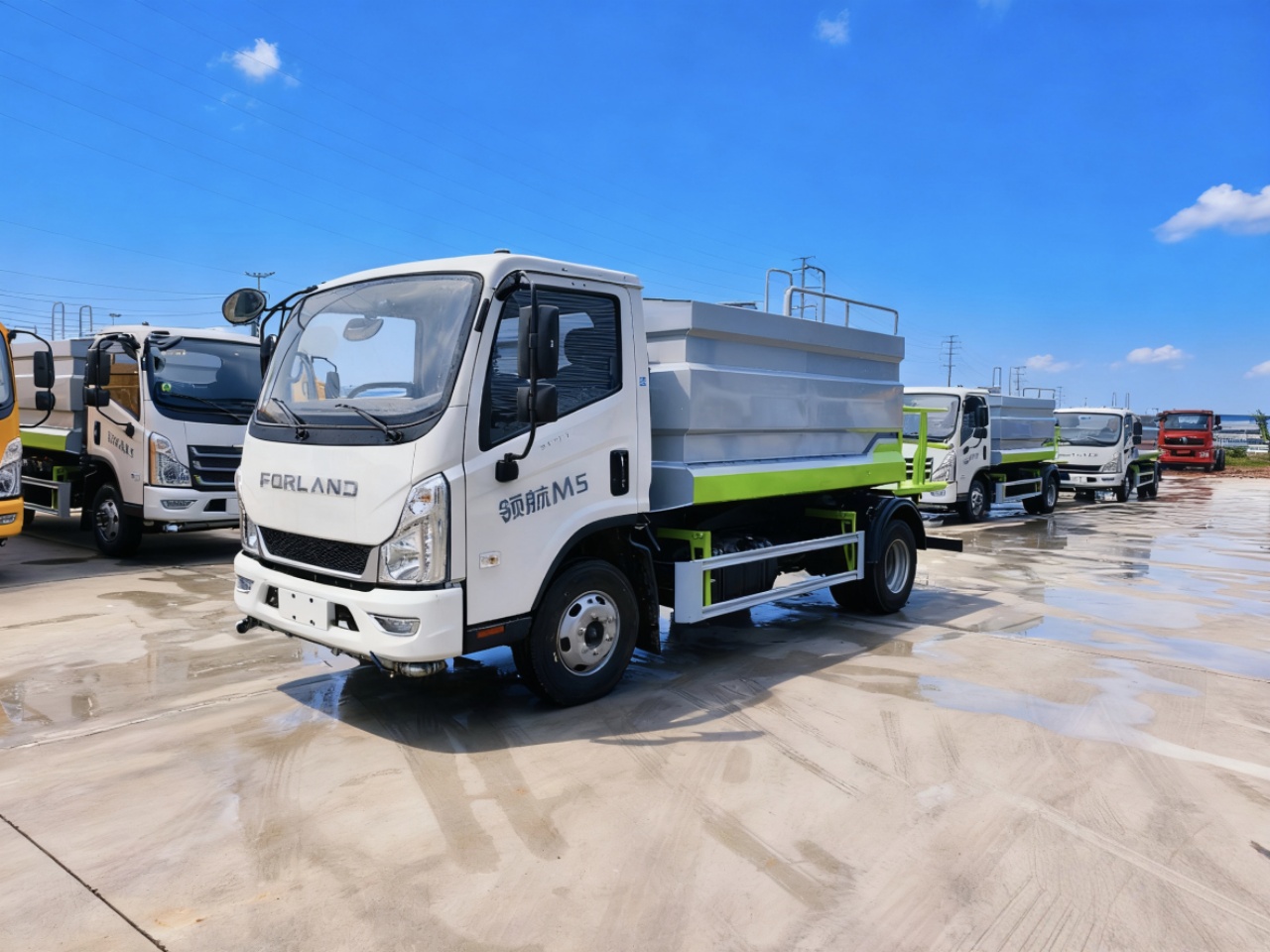 蓝牌7方爆款洒水车